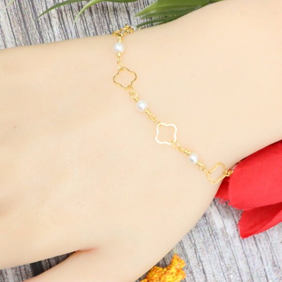 "Trendy Handmade Bracelet – A Stylish Gift for Women & Girls, MAR091611 - Picture 2 of 10